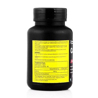 HealthVit Fitness Caffeine 100 mg Tablets 60's - Weight Loss