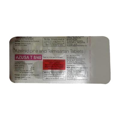 AZUSA T 8/40 Tablet 10's - Hypertension-Ang