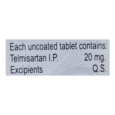 TELMIJEN 20 Tablet 15's - Hypertension-Ang