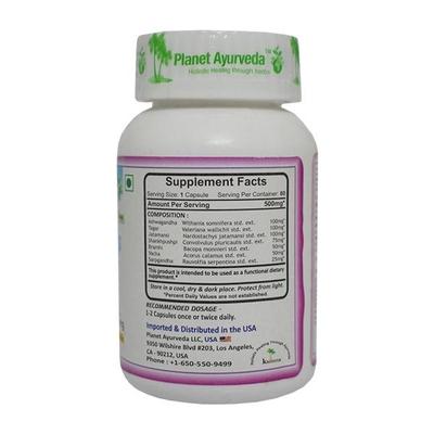 Planet Ayurveda Sleep Naturals Capsules 60's - Speciality Medicines