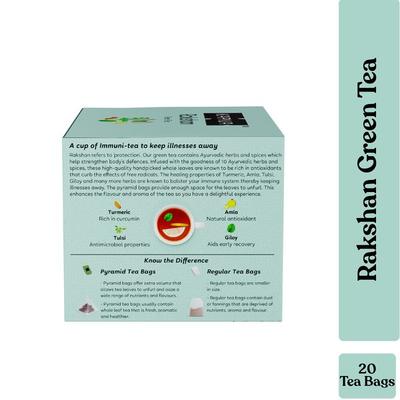 Kapiva Rakshan Green Tea Bag 20's - Teas