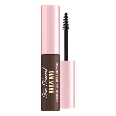 Too Faced Brow Wing Brush On Hair Fluffy Brow Gel Dark Brown 5.5ml - Eyebrow Pencils & Enhancers