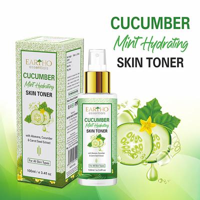 Eartho Essentials Mint Hydrating Skin Toner - Cucumber 100 ml - Toners