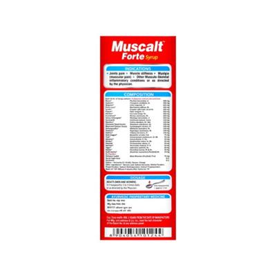 Aimil Muscalt Forte Syrup (Pack of 3 x 200 ml) - Speciality Medicines