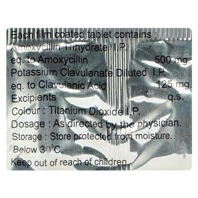 DILOMOX CV 625 Tablet 6's - Bacterial Infections-Pen