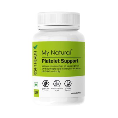 My Natural Platelet Support Tablet 60's - Vital Health
