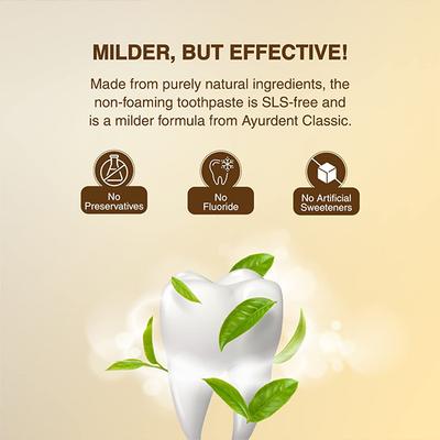 Maharishi Ayurveda Ayurdent Mild Herbal Ayurvedic Toothpaste 75 ml - Personal Care (Ayush)