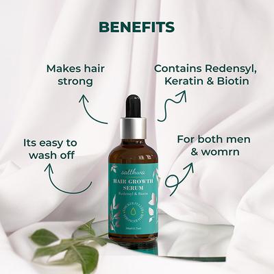 Satthwa Hair Growth Serum - Redensyl & Biotin 50 ml - Hair Serums