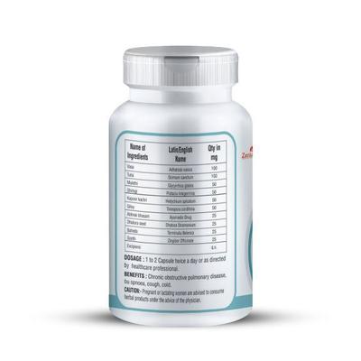 Zenius Asthma Care 500 mg Capsule 60's - Speciality Medicines