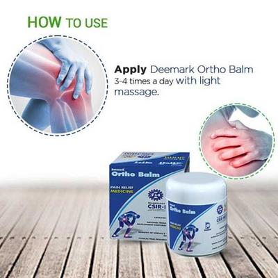 Deemark Ortho Balm (Pack of 5 x 50 gm) - Pain Relief (Ayush)