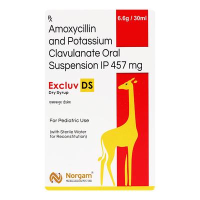 EXCLUV DS 457mg Dry Syrup 30ml - Bacterial Infections-Pen