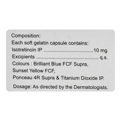 REZISORT 10mg Capsule 10's - Acne-Acn