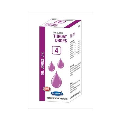 Dr.John's J 04 Throat Drops 30 ml - Homeopathic Drops