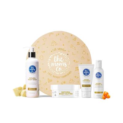 The Moms Co. Mom-To-Be Complete Care Gift Set 550 gm - Stretch Mark Cream