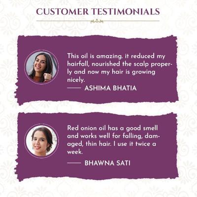 Khadi Essentials Hair Oil - Red Onion & Black Seed Oil 100 ml - Hair Oils