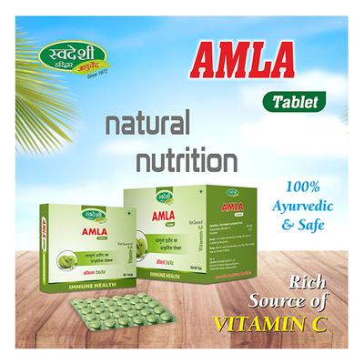 Swadeshi Ayurved Amla Tablet 30's - Health Products
