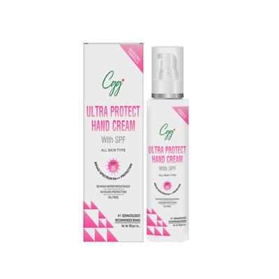 CGG Cosmetics Ultra Protect Hand Cream SPF 45 Broad Spectrum PA+++ Protection 100 gm - Hand Creams