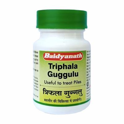Baidyanath Triphala Guggulu Tablet 80's - Speciality Medicines