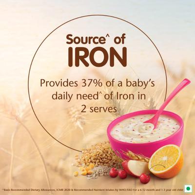 Nestle Cerelac Stage 4 (12 Months+) Powder 300 gm- Multigrain & Fruits (Refill Pack) - Baby And Infant Supplements