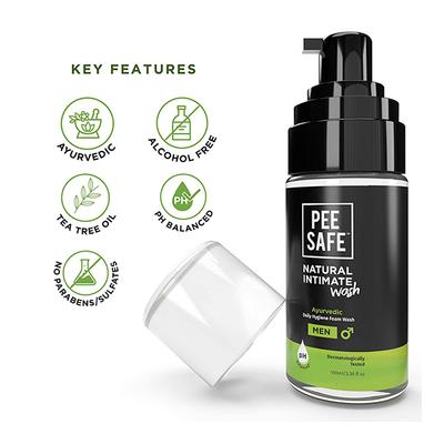 Pee Safe Natural Intimate Wash for Men 100 ml - Intimate Care