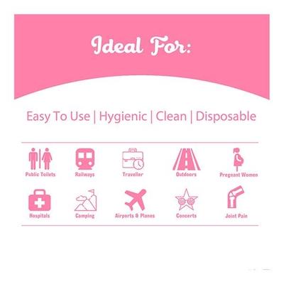 Sannap Stand and Pee Disposable Female Urine Director for Women - 5 Funnels - Intimate Care