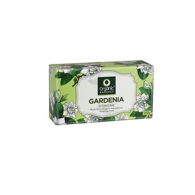 Organic Harvest Bathing Bar - Gardenia 200 gm - Soaps