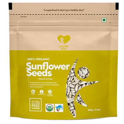 Nourish You Sunflower Seeds (Pack of 3 x 100 gm) - Nutritional Bars