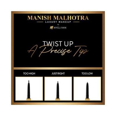 MyGlamm Manish Malhotra Precision Eyebrow Define-Wood Mystique 0.3 gm - Eye Shadow Palettes