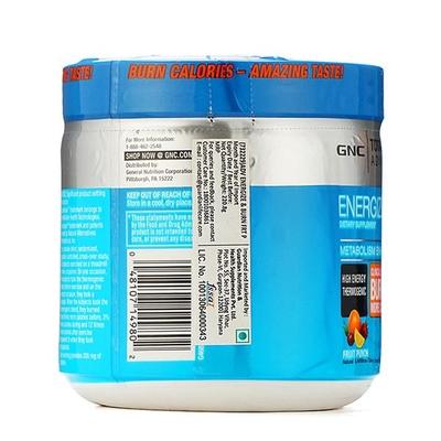 GNC Total Lean Advanced Energize Burn Powder - Fruit Punch 220 gm - Weight Loss
