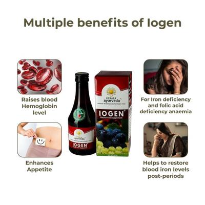 Kerala Ayurveda Iogen Syrup 200 ml - Speciality Medicines