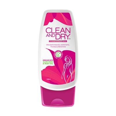 Clean & Dry Daily Intimate Wash 184 ml - Intimate Care