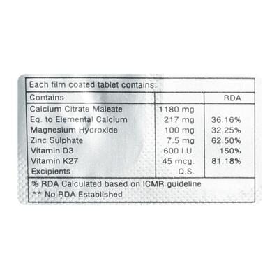 ACTCAL PLUS Tablet 10's - Supplements-Cal