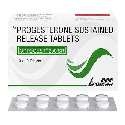 Optogest SR 200mg Tablet 10'S - Hormonal Therapy-Oes