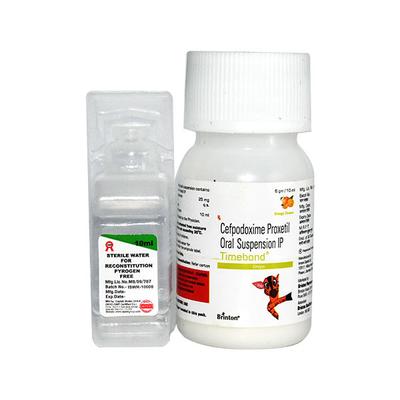 TIMEBOND ORANGE FLAVOUR Drops 10ml - Bacterial Infections-Cep