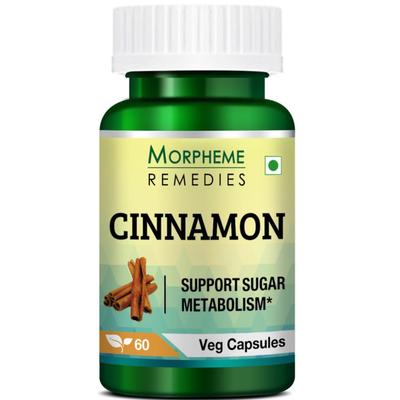 Morpheme Remedies Cinnamon 500mg Extract 60's - Digestive Health