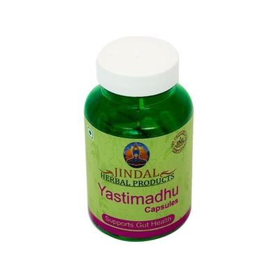 Jindal Herbal Yastimadhu 500 mg Capsule 60's - Speciality Medicines