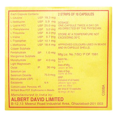 Alamin M Forte Capsule 10'S - Supplements-Sup