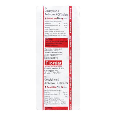 DOXOLL 200 Tablet 10's - Asthma/COPD-Ast