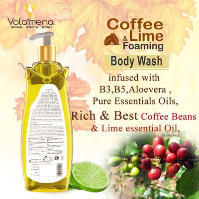 Volamena Foaming Body Wash - Coffee & Lime 300 ml - Shower Gels & Body Wash