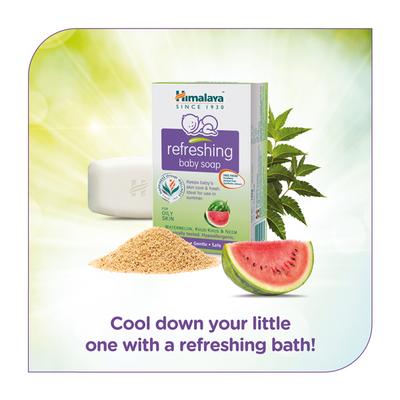 Himalaya Refreshing Baby Soap 75 gm - Baby Soap