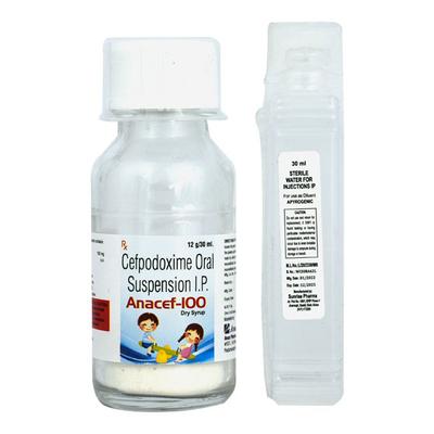 ANACEF 100 Dry Syrup 30ml - Bacterial Infections-Cep