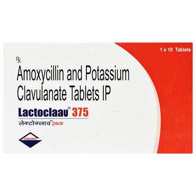LACTOCLAAV 375 Tablet 10's - Bacterial Infections-Pen