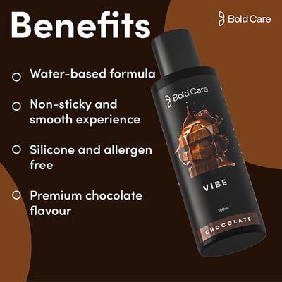Bold Care Vibe Intimate Lube and Massage Gel - Chocolate 100 ml - Flavoured Lubes
