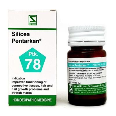 Dr. Willmar Schwabe Silicea Pentarkan (PTK 78)Tablet 20 gm - Speciality Medicine
