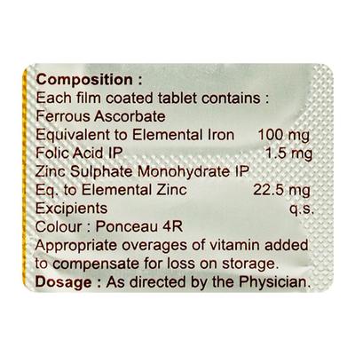 NUHB Tablet 10's - Iron Supplement/Anaemia-Vma