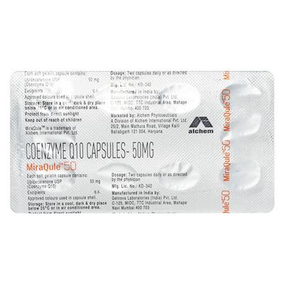 Miraqule 50mg Capsule 10'S - Supplements-Sup