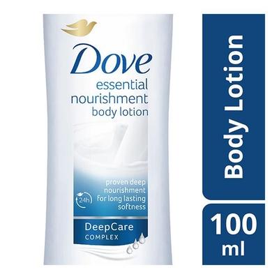Dove Essential Nourishment Body Lotion 100 ml - Lotions & Creams