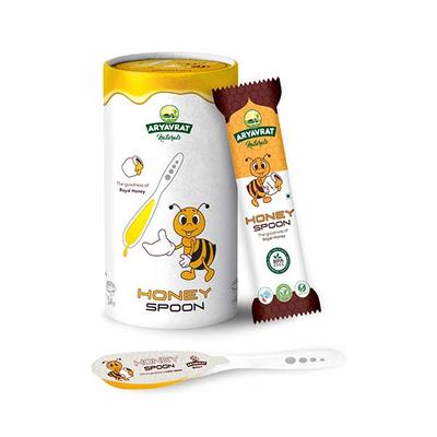 Aryavrat Naturals Honey Spoon - Royal (Pack of 10's) - Honey
