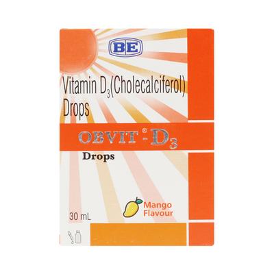 OBVIT D3 Drops 30ml - Supplements-Vit