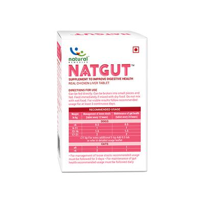 Natural Remedies Natgut Tablets 24's - Petfood